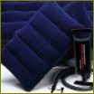 Pripučiamas čiužinys su 2 pagalvėmis ir pompa Classic Downy Set QUEEN 68765 gamykla "Intex". Kaina nuo 1600 Euro