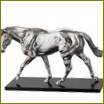 Christofle sukurtas Hawkes Allison žirgas Animaux English horse